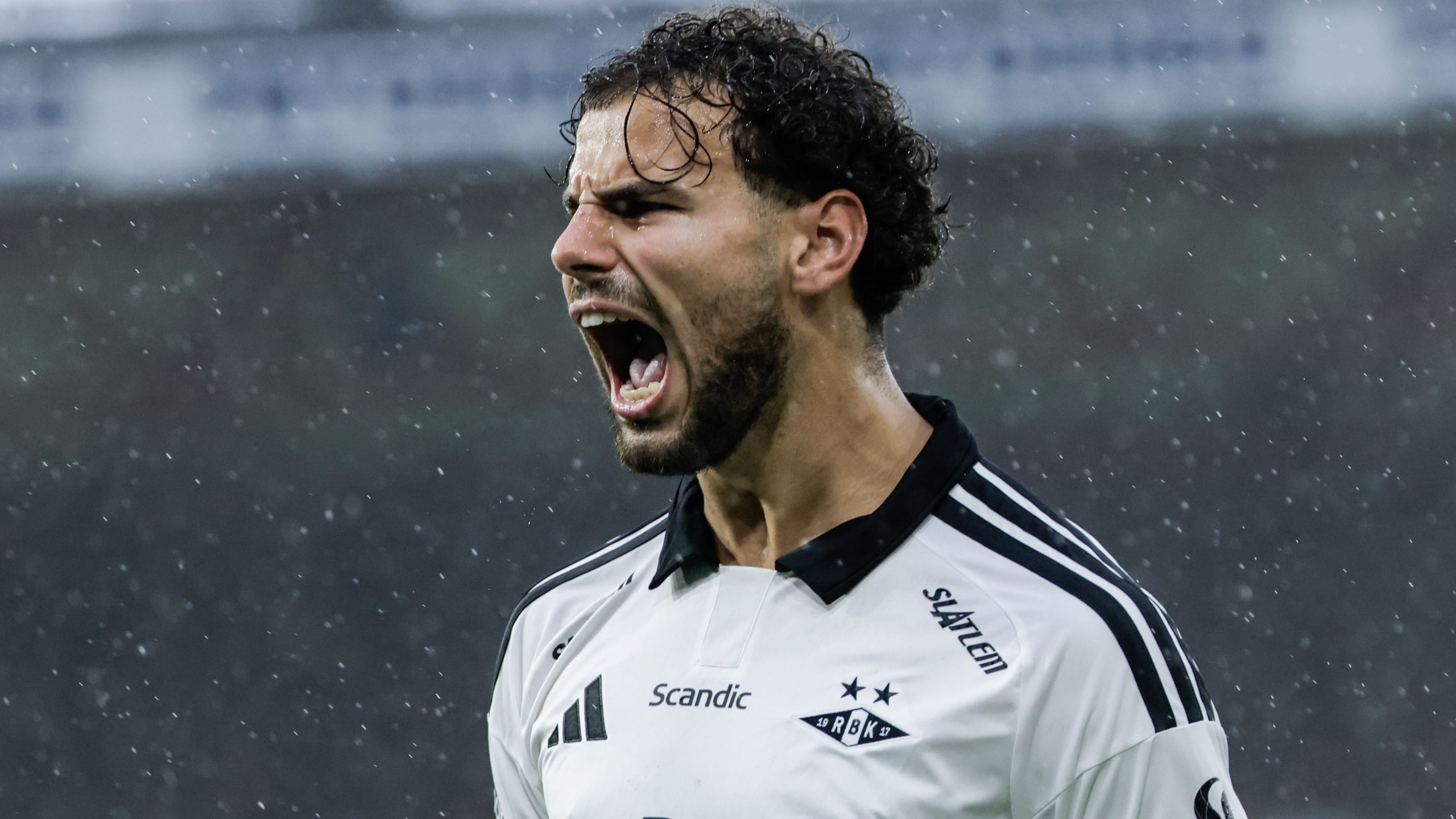 Amin Chiakha jubler for Rosenborg i Eliteserien